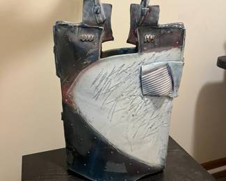 Jerry Barta Vintage Sculpture With Handle