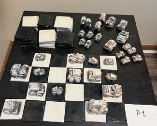 Chess Anyone Sculpture By Jerry Barta