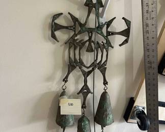 Vintage Cosanti Bronze Wind Bells