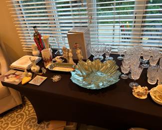 Lladro ,crystal Waterford and Lennox Decorative items 