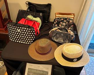  Designer Purses /hats /Frames 