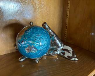 Globe in Hand