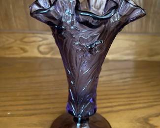 Fenton Purple Vase 