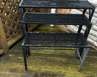 IRON NESTING TABLES