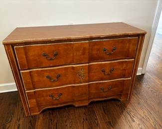 DRESSER WITH FLORAL DESIGN