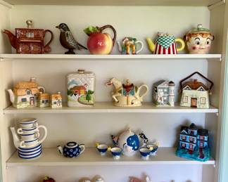 Misc. decorative ceramics by Cardinal & other makers