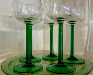 French wine/liquor glasses 