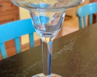 Set of 6- Margarita glasses- Hard plastic