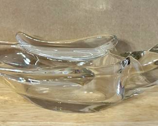 Vannes French glass bird