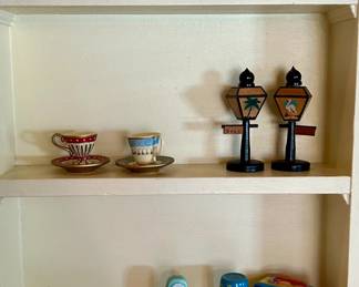 Porcelain salt & pepper shakers- Big lot