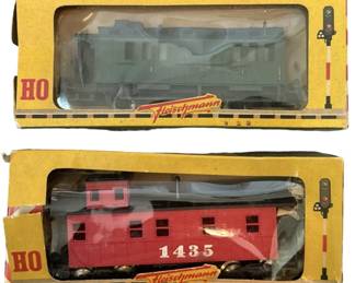 Vintage Fleischman Train Cars