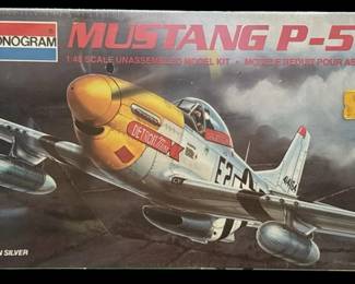 Mustang P51D Airplane Kit