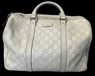 Gucci Boston Leather Handbag