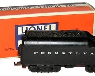 Lionel 2671W Tender with Whistle