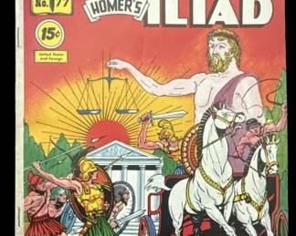 Classic Illustrated Homers Iliad Comic