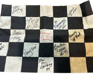 1999 Monster Jam Signed Team Flag