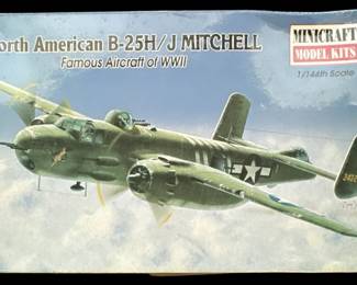 North American B25H Model Kit