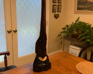 Elephant Wine Vinegar Bottle