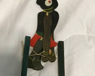 Black Americana Dancer on String