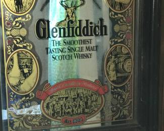 Glenfiddich Advertising Mirror (very large)