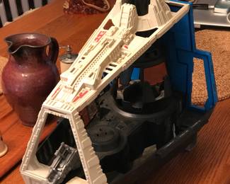 Vintage 1980 Kenner Star Wars Vader's Star Destroyer Action Playset