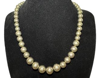 Monet Graduated Beaded Necklace