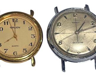 Gruen Timex Watch Faces