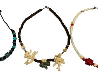 Colorful Hand Made Bead Chokers