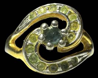 18 KT Heavy Gold Electroplate Ring