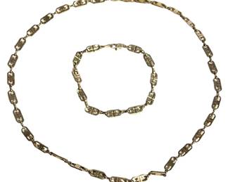 Unique Chain Link Necklace Bracelet