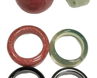 Stone Acrylic Rings