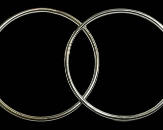 925 Silver Bangle Bracelets