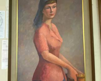 Original Portrait by Birmingham Artist Jean Williams