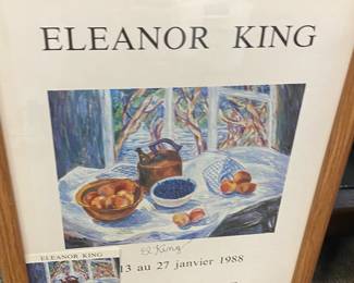 EL KING Signed Exhibition Poster