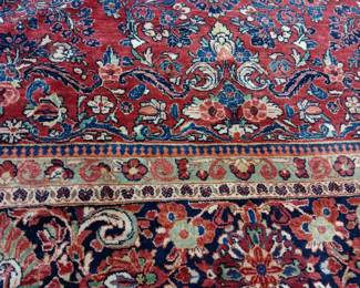 Close Up Detail of Persian Rug