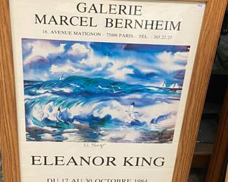 EL KING Signed Exhibition Poster