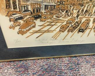 The Artist often used Coffee as a pigment for her works