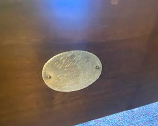 Detail of Baker Label