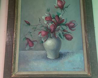 Floral Still Life by Birmingham Artist Jean Williams
