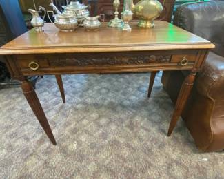Louis XVI Style Desk w/ Carvings