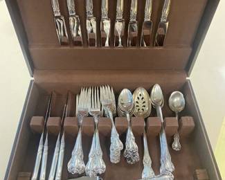62-piece Set Towle "Old Master" Sterling Flatware
