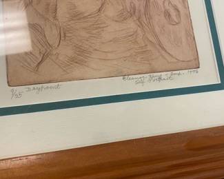 Detail of Signature - Dated 1976