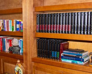 Assortment of books and dictionaries 