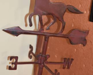 horse weather vane
