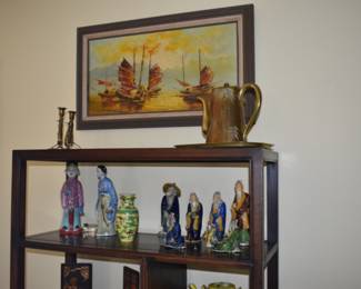Many Asian Collectible Ceramics and Art
