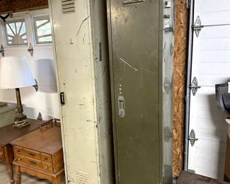 Metal lockers