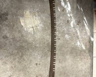Antique double end saw