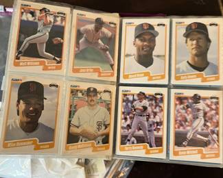 This baseball card album will be in Estate Sale house # 1 on County Road 1082 Vinemont.  A sign will be in the yard.