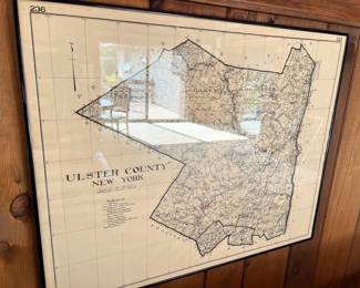 Antique Ulster County Map