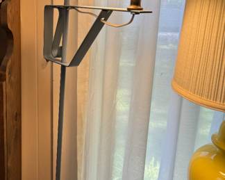 Vintage, metal floor lamp
